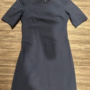 Theory Elegant Navy knee length Dress